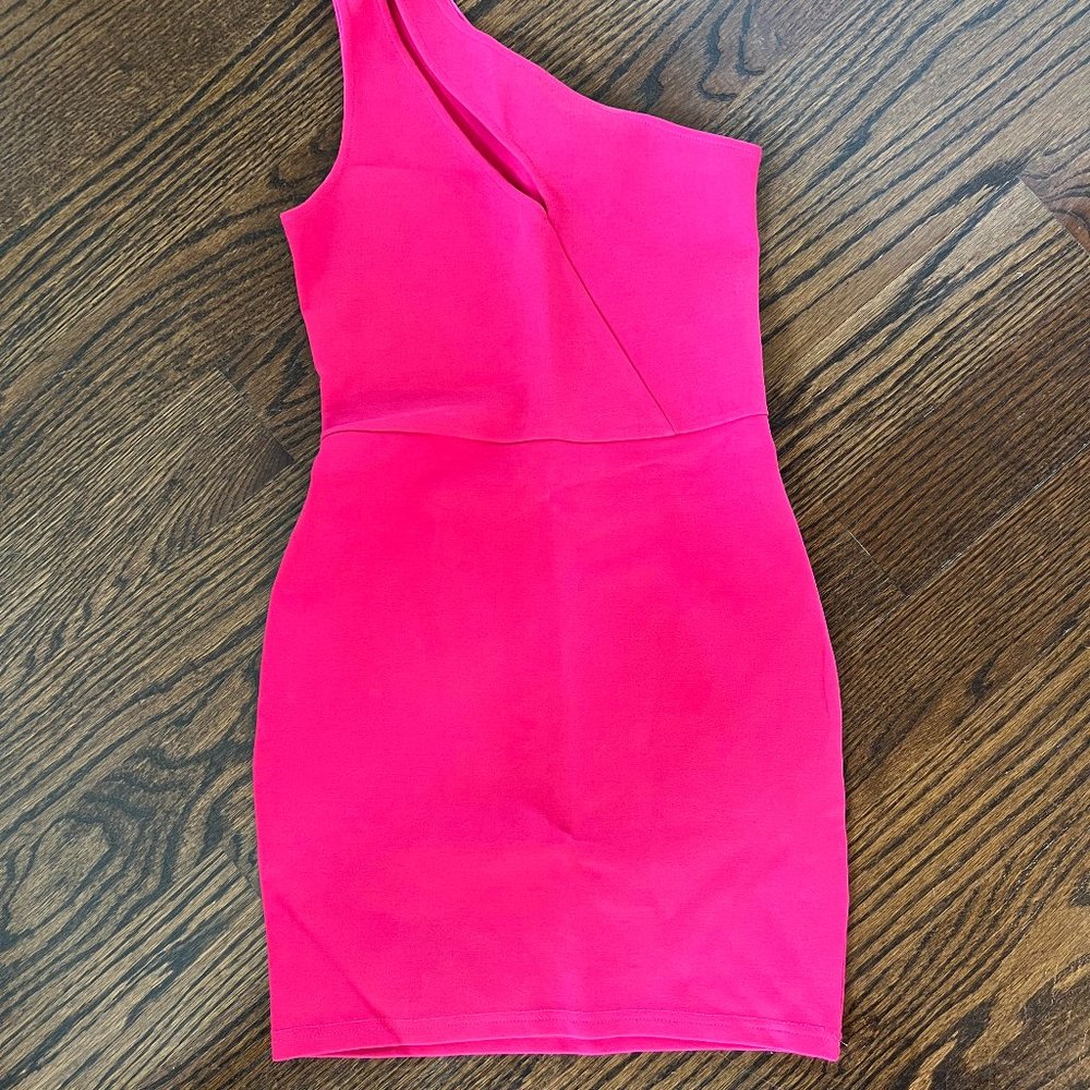 Nava Assymetrical Mini Dress by Superdown